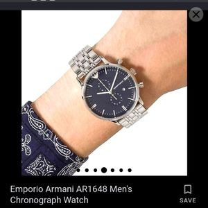 Emporio Armani AR1648 Chronograph Watch